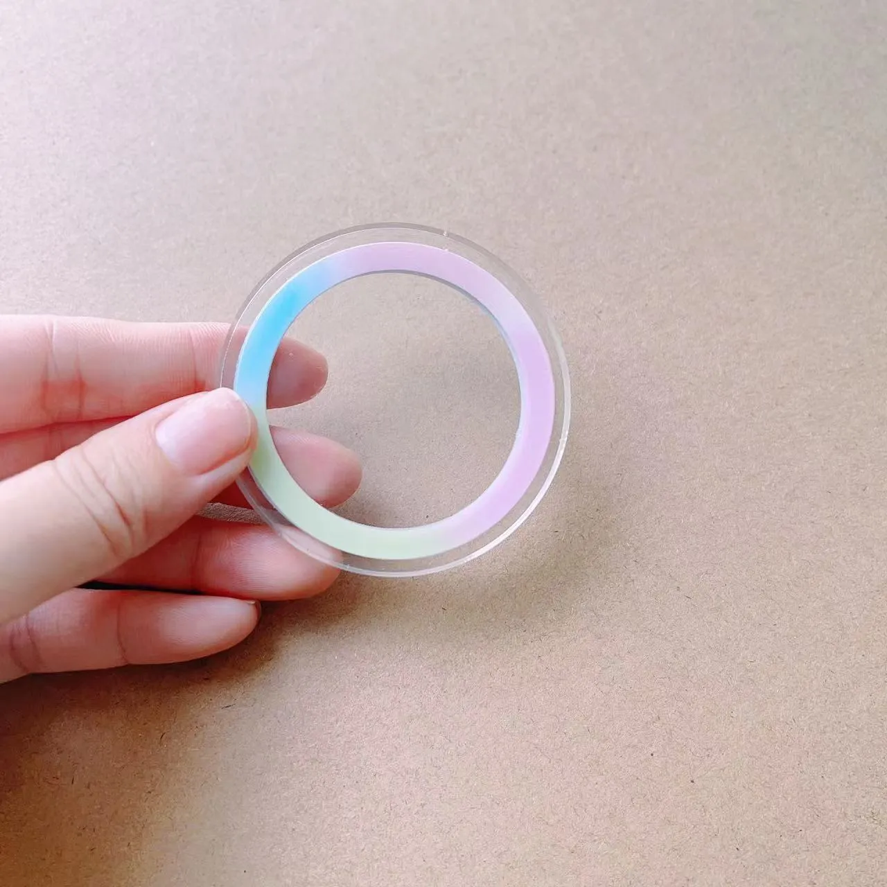Epoxy resin airbag bracket with magnetic suction cup and ring for car phone mounting, shown in black colour option
