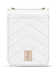 PU leather crossbody phone case for Samsung Z Flip 3 4 5 in black