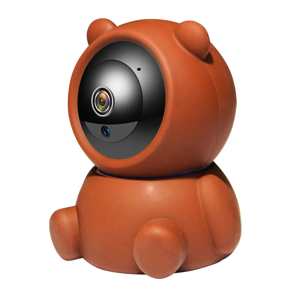 1080P WiFi security camera with infrared night vision and motion tracking capability