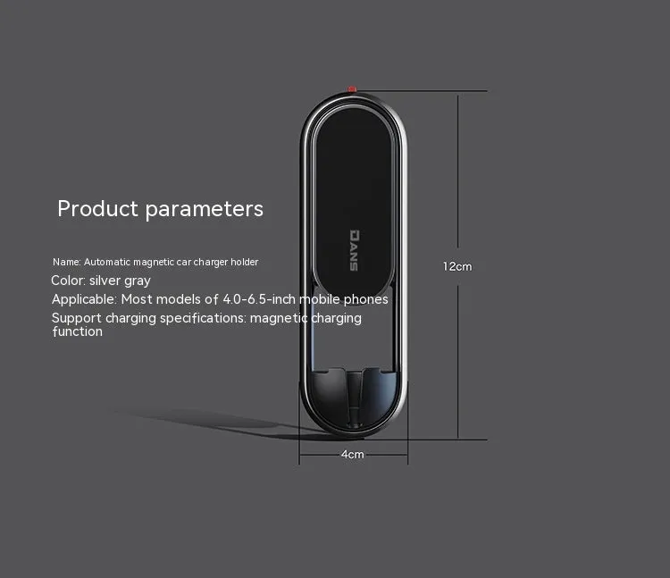 Multi-function rotating car phone holder clipped to a car vent, holding a smartphone