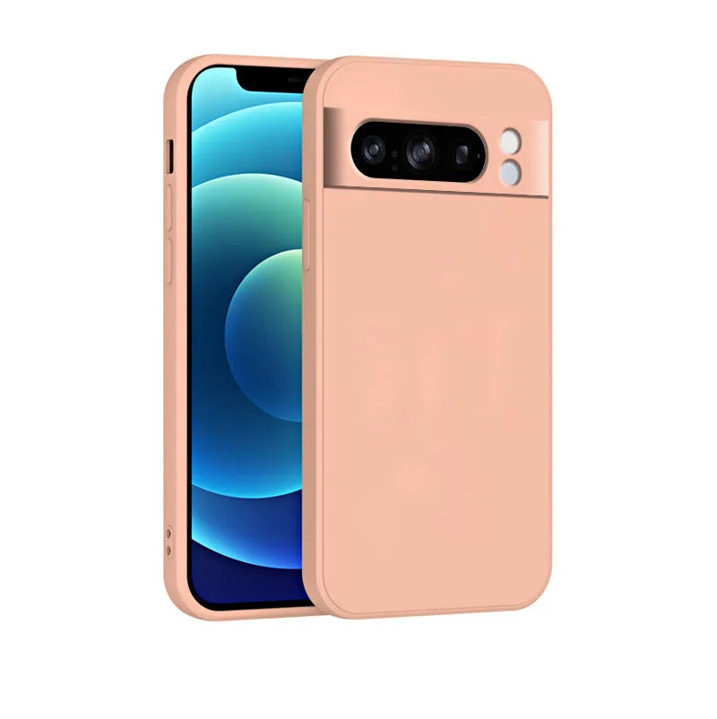 TPU phone case for Google Pixel 8 and Pixel 8 Pro in antique white simple all-inclusive design