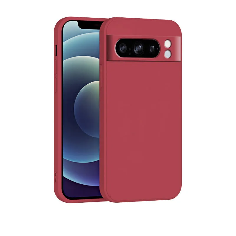 TPU phone case for Google Pixel 8 and Pixel 8 Pro in antique white simple all-inclusive design