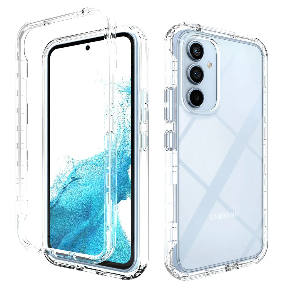 High permeability gradient TPU PC back cover phone case for Samsung Galaxy S20FE in black