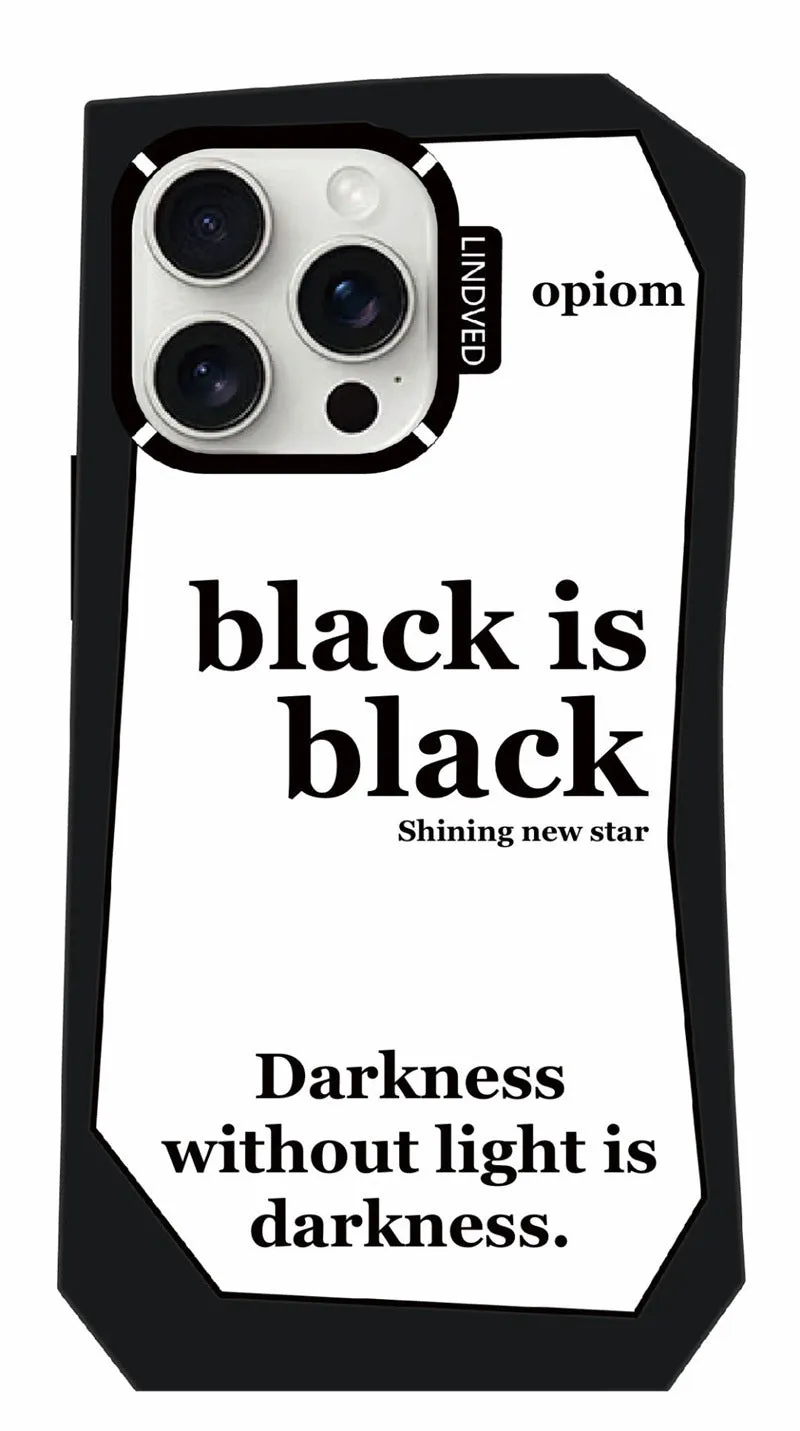 Irregular cold wind digital label TPU phone case for Apple iPhone showing shockproof protective shell