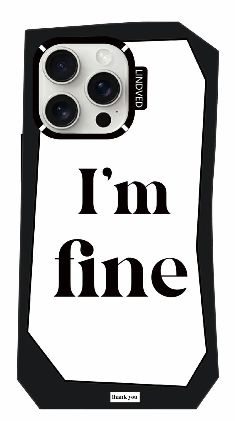 Irregular cold wind digital label TPU phone case for Apple iPhone showing shockproof protective shell