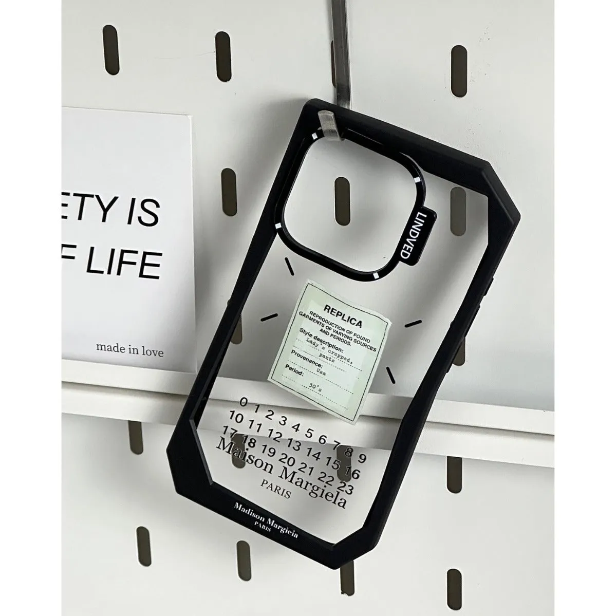 Irregular cold wind digital label TPU phone case for Apple iPhone showing shockproof protective shell