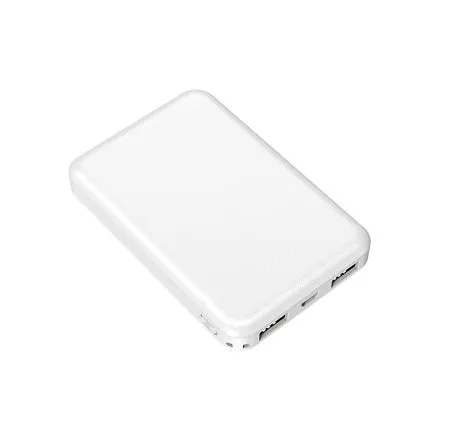 Black or white universal heating vest power bank showing 10000mAh and 5000mAh capacity options.