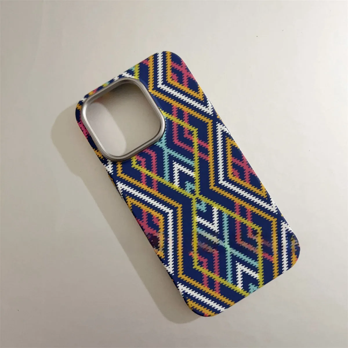 Kevlar skin texture micro relief PC hard phone case frosted finish with magnetic suction for iPhone