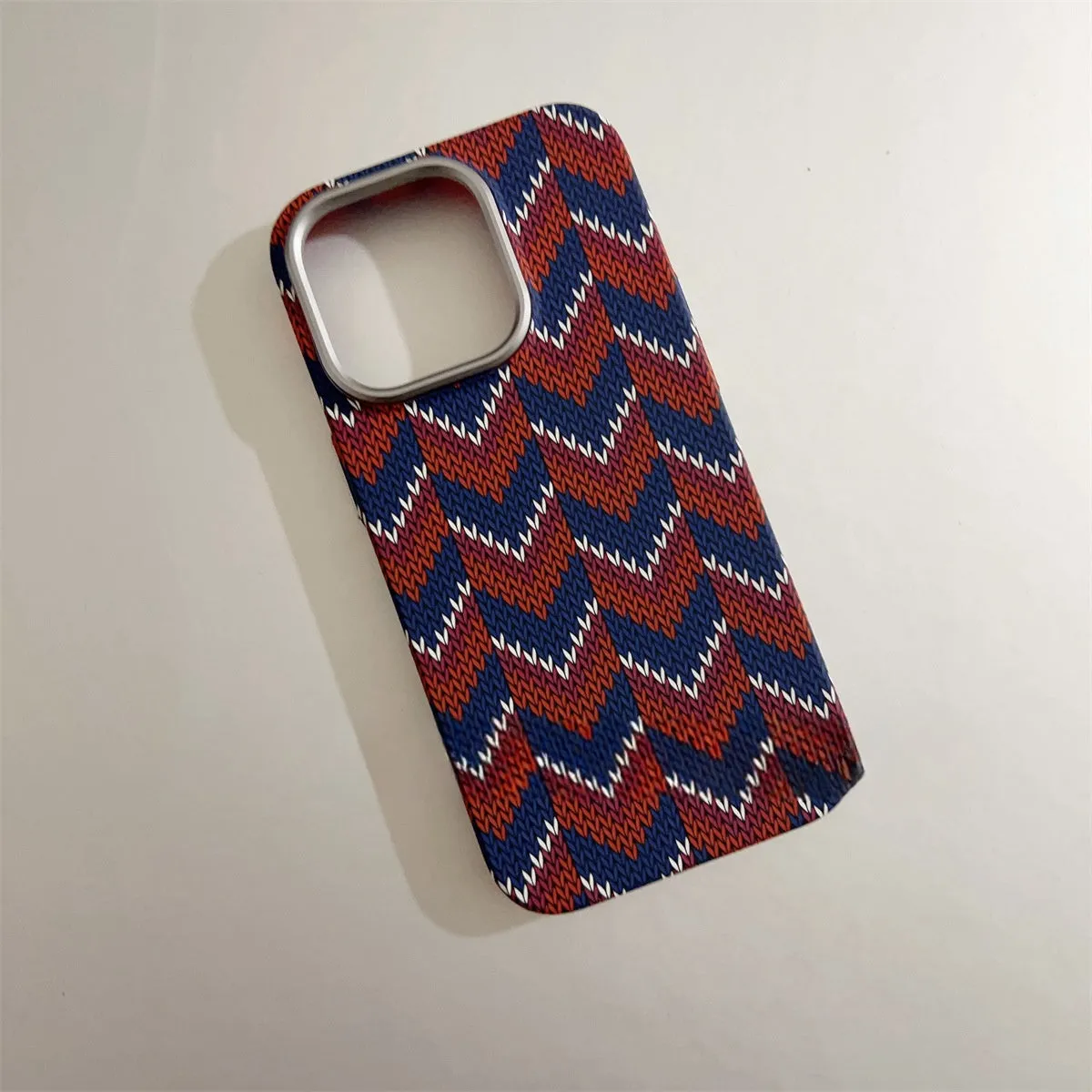 Kevlar skin texture micro relief PC hard phone case frosted finish with magnetic suction for iPhone