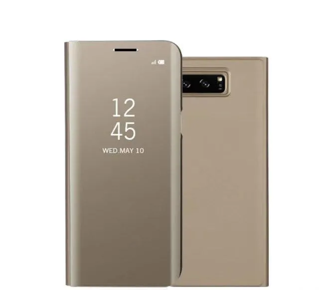 Samsung Galaxy Note20 phone case with built-in bracket and mirror in multiple colour options