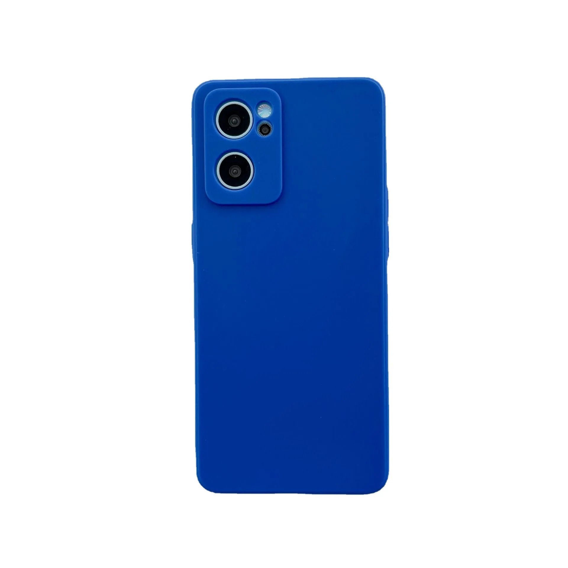 Fine hole matte TPU straight edge back cover phone case for Realme10 Domestic and RealmeV20 in black colour