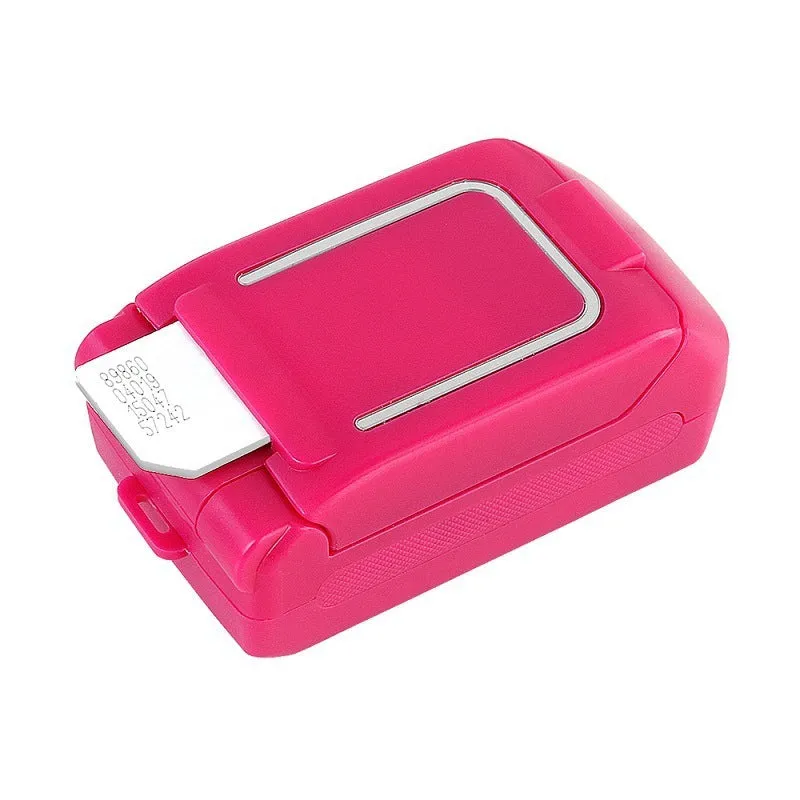 Mini flip mobile phone in a choice of six colours: white, yellow, black, gold, blue, and rose red.