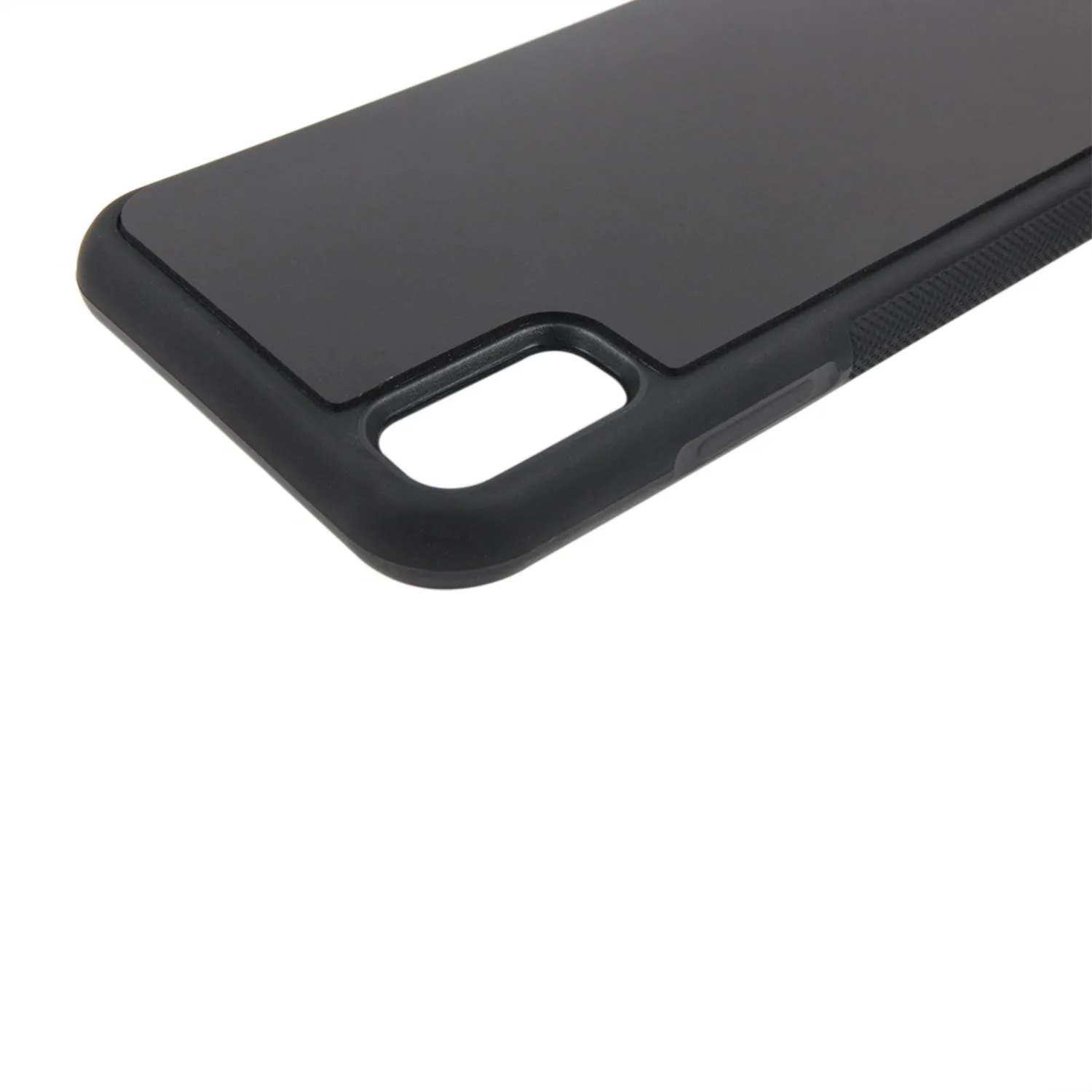 Anti-gravity nano material TPU PC two-in-one shockproof phone case for IPhone with mirror finish