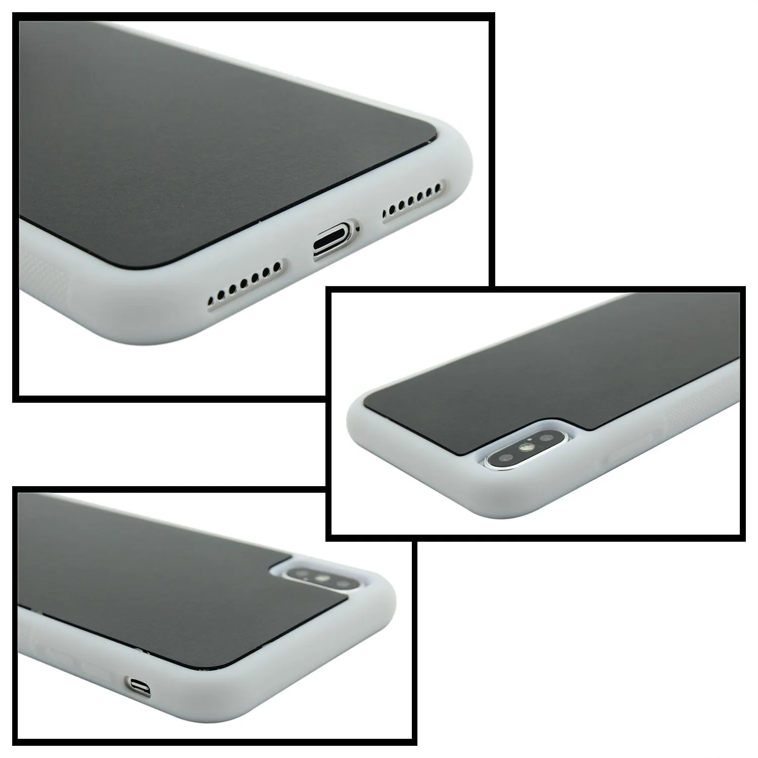 Anti-gravity nano material TPU PC two-in-one shockproof phone case for IPhone with mirror finish