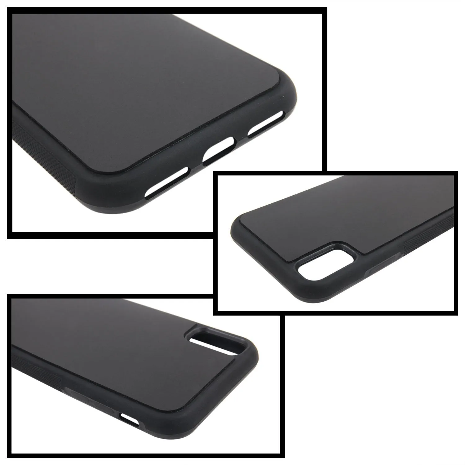Anti-gravity nano material TPU PC two-in-one shockproof phone case for IPhone with mirror finish