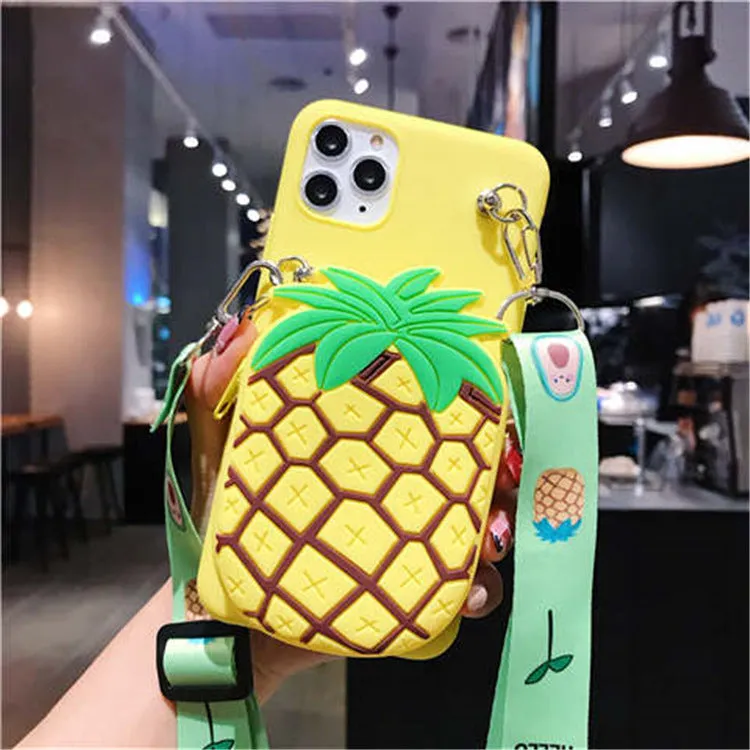 Cartoon camouflage design silicone wallet case for Huawei smartphone showing multiple colour options