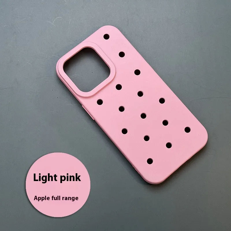 DIY heat dissipation TPU frosted phone case for iPhone 15 Pro Max in black, blue, green, yellow