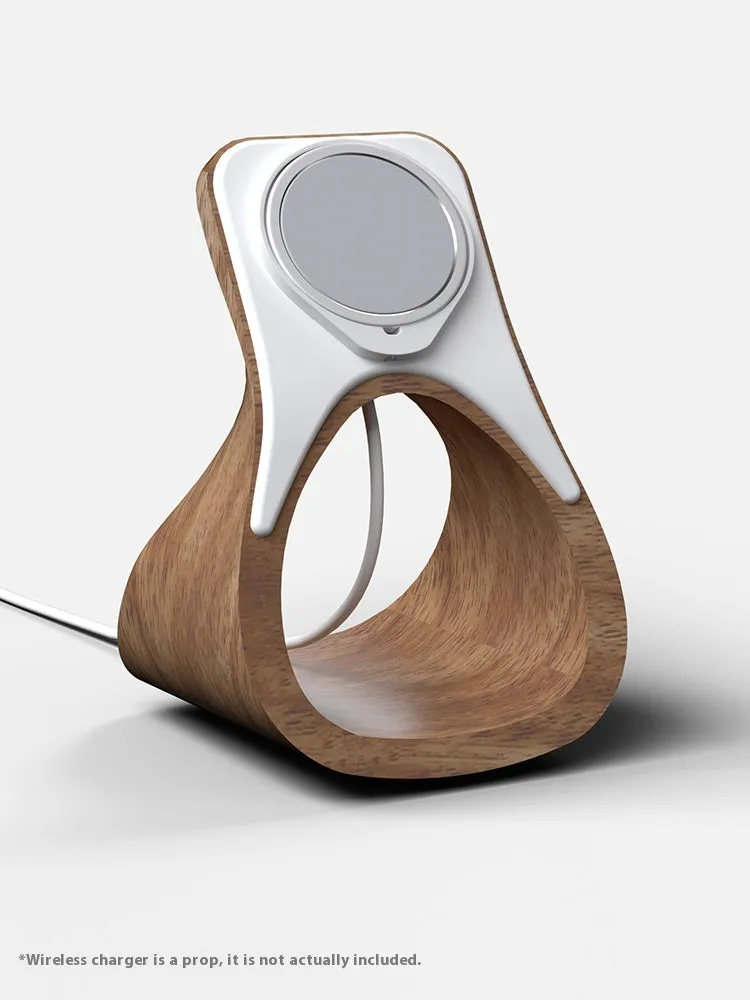 Creative new magnetic mobile phone wireless charging bracket resin 15cm desk stand H2 model