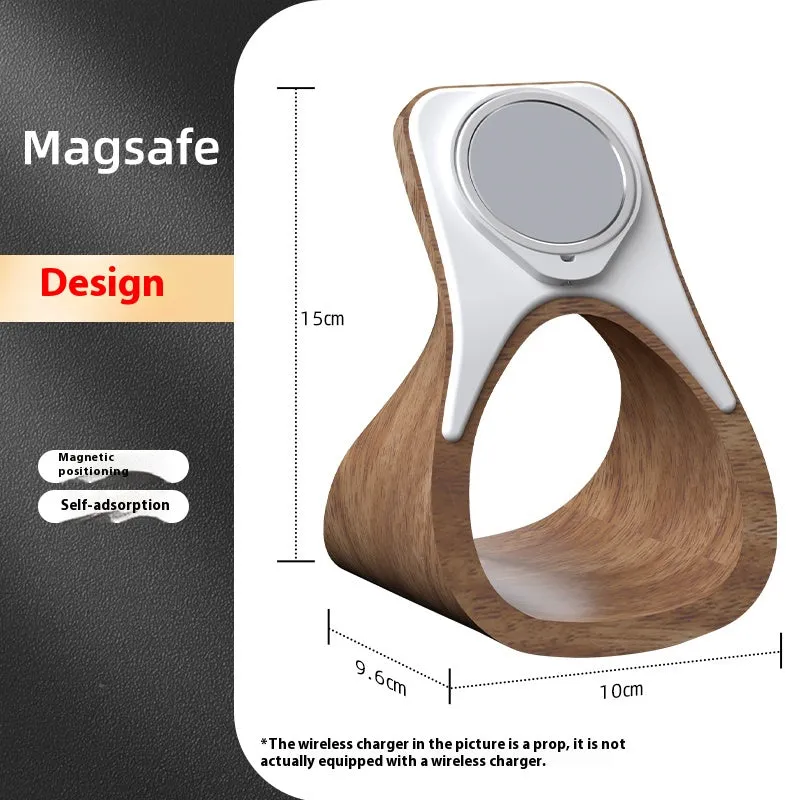 Creative new magnetic mobile phone wireless charging bracket resin 15cm desk stand H2 model