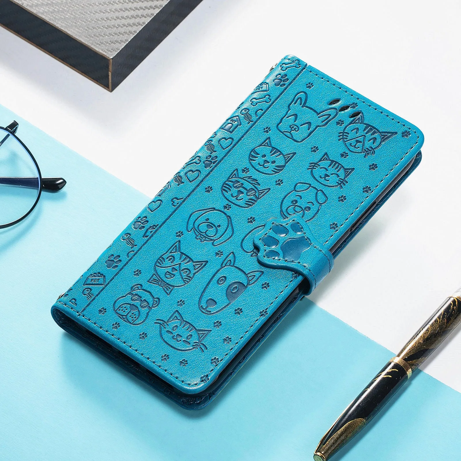 TPU leather phone case for iPhone 16 with built-in invisible bracket, shockproof and anti-fingerprint, available in pink colour