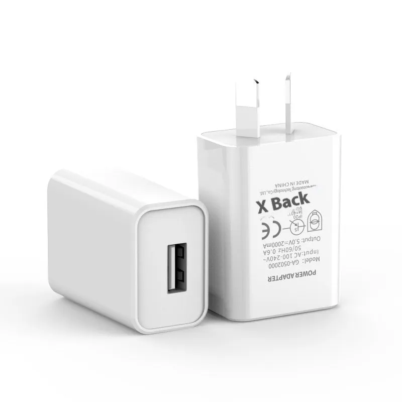 White Australian Standard USB phone charger with a single USB port and Australian plug