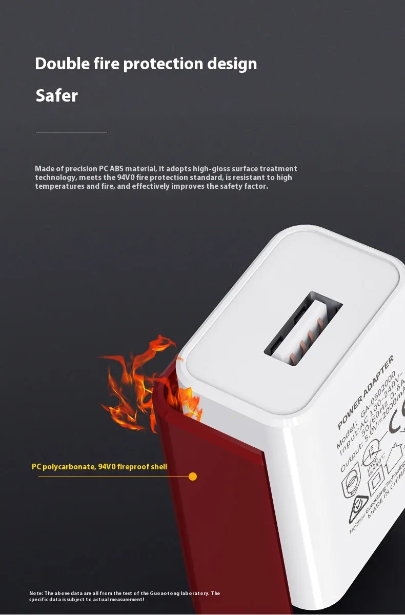 White Australian Standard USB phone charger with a single USB port and Australian plug