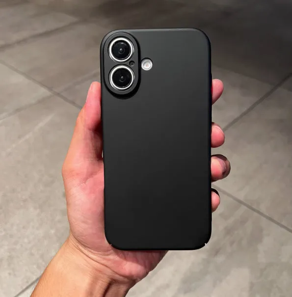 Solid colour TPU phone case for iPhone with skin feeling texture and bumper protection