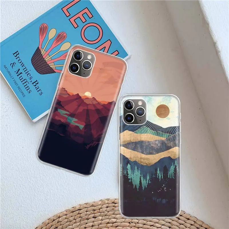 TPU phone case for iPhone 15 Pro Max with anime flower print and drop resistant protection