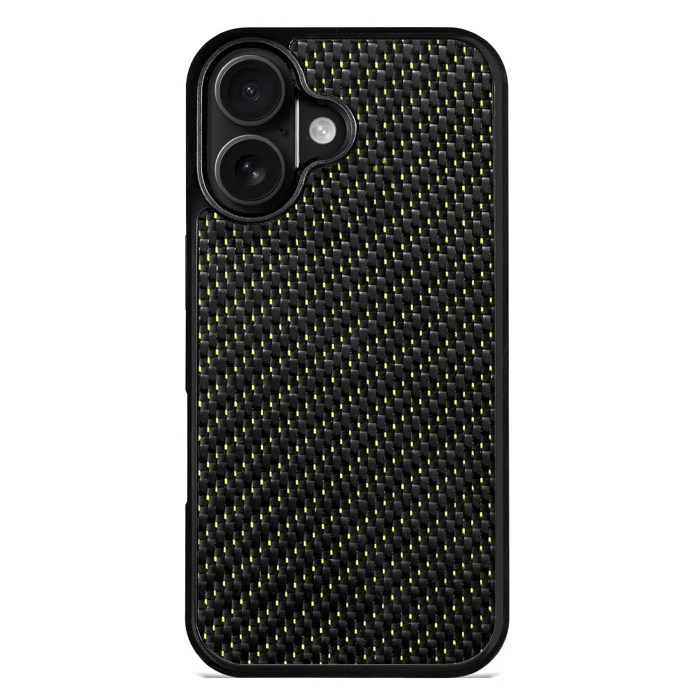 Twill colour mobile phone case for iPhone 12 to 17 series in blue, gold, green, purple, red