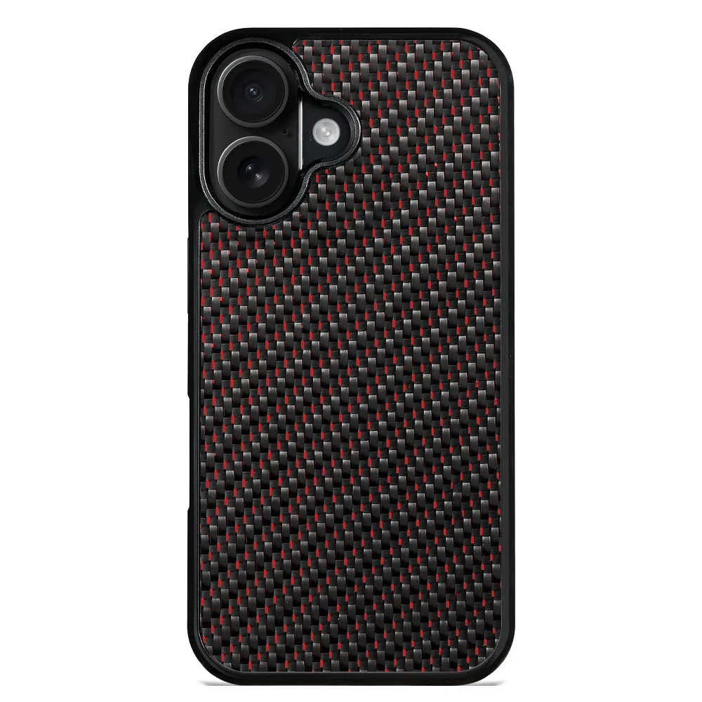 Twill colour mobile phone case for iPhone 12 to 17 series in blue, gold, green, purple, red