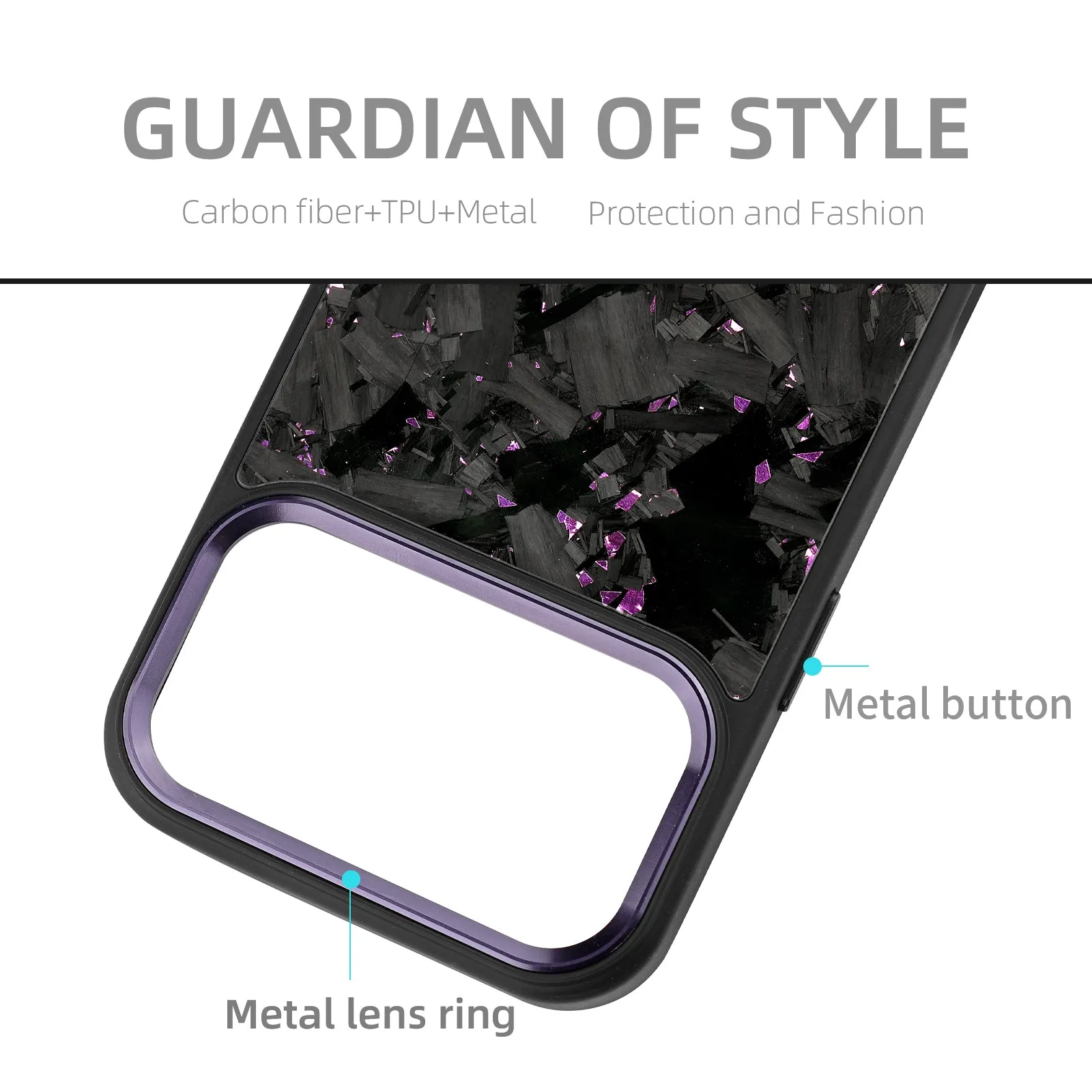 Large pattern phone case for iPhone 17, available in black, with cutouts for camera and ports