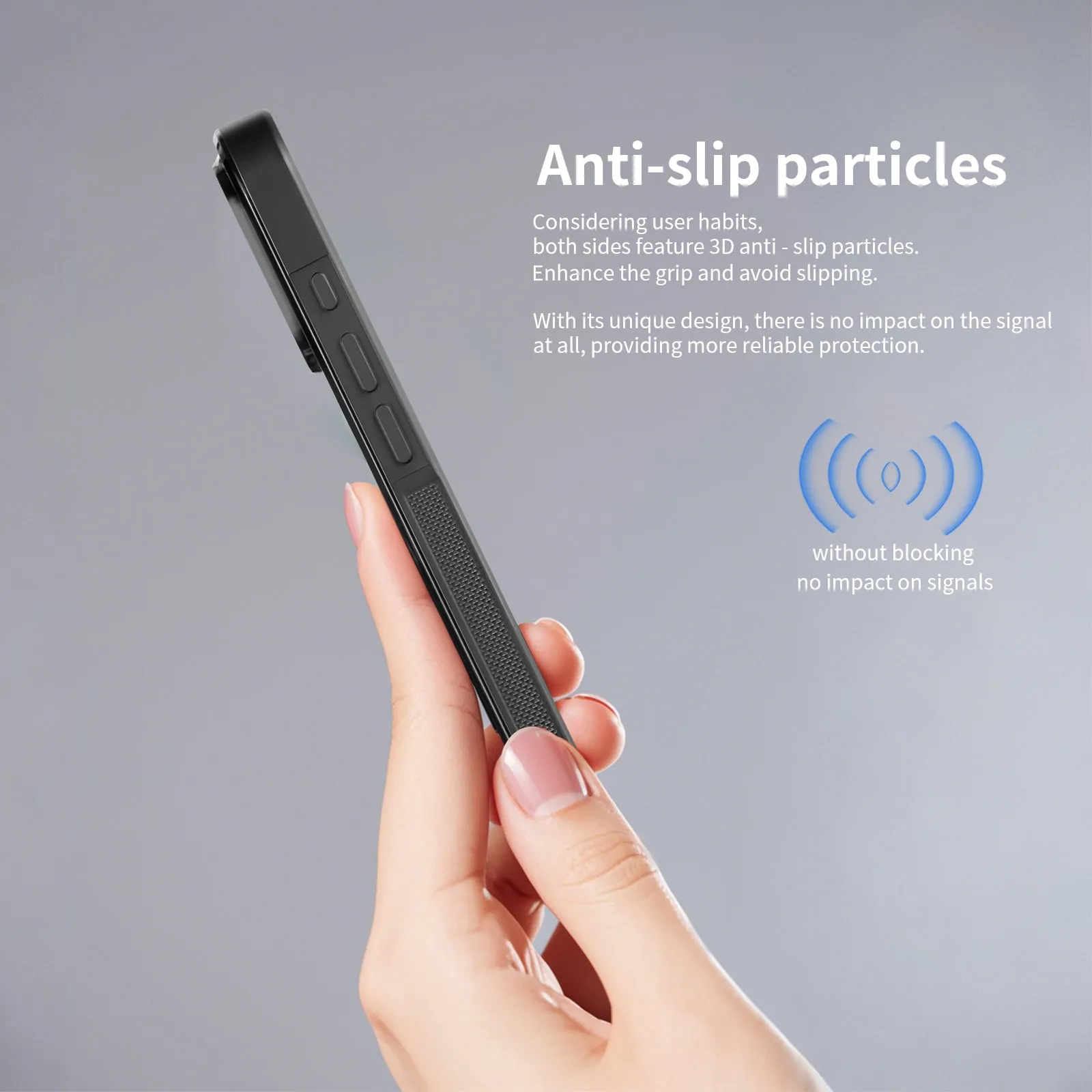 Honeycomb pattern shockproof phone case for iPhone 12-17 series with black polycarbonate back and TPU edges
