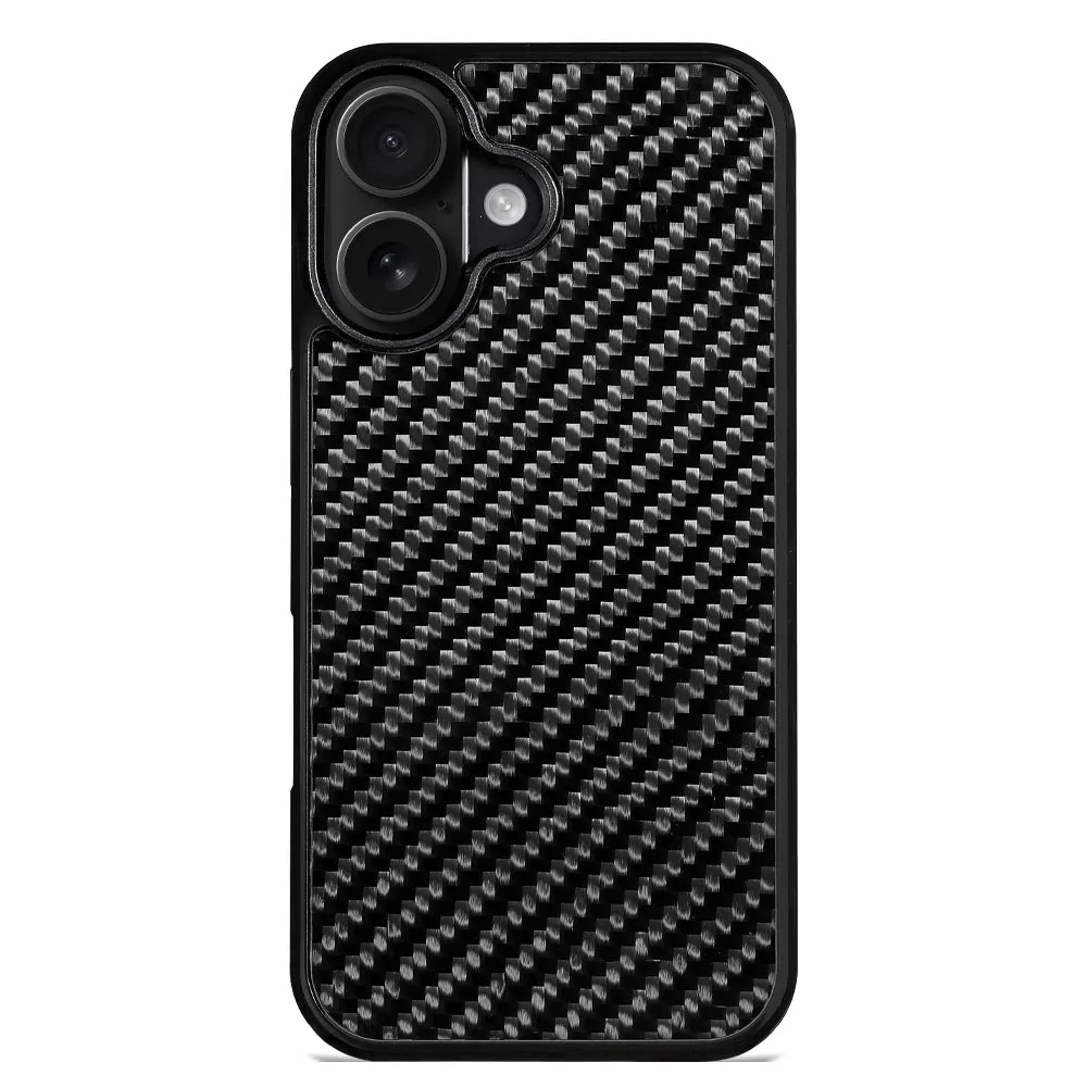 17 Series Twill Black mobile phone case for iPhone 12-17 series protective cover