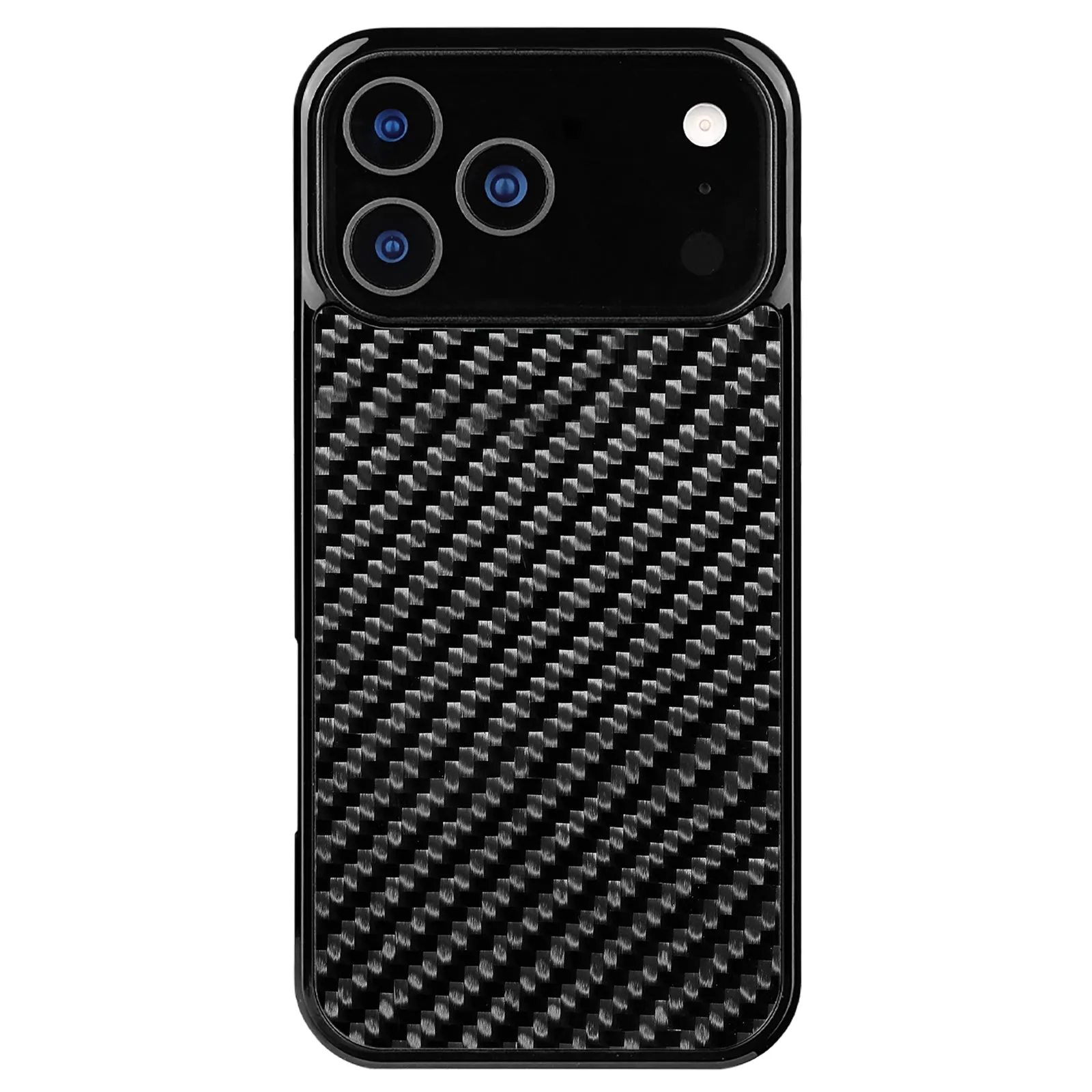 17 Series Twill Black mobile phone case for iPhone 12-17 series protective cover