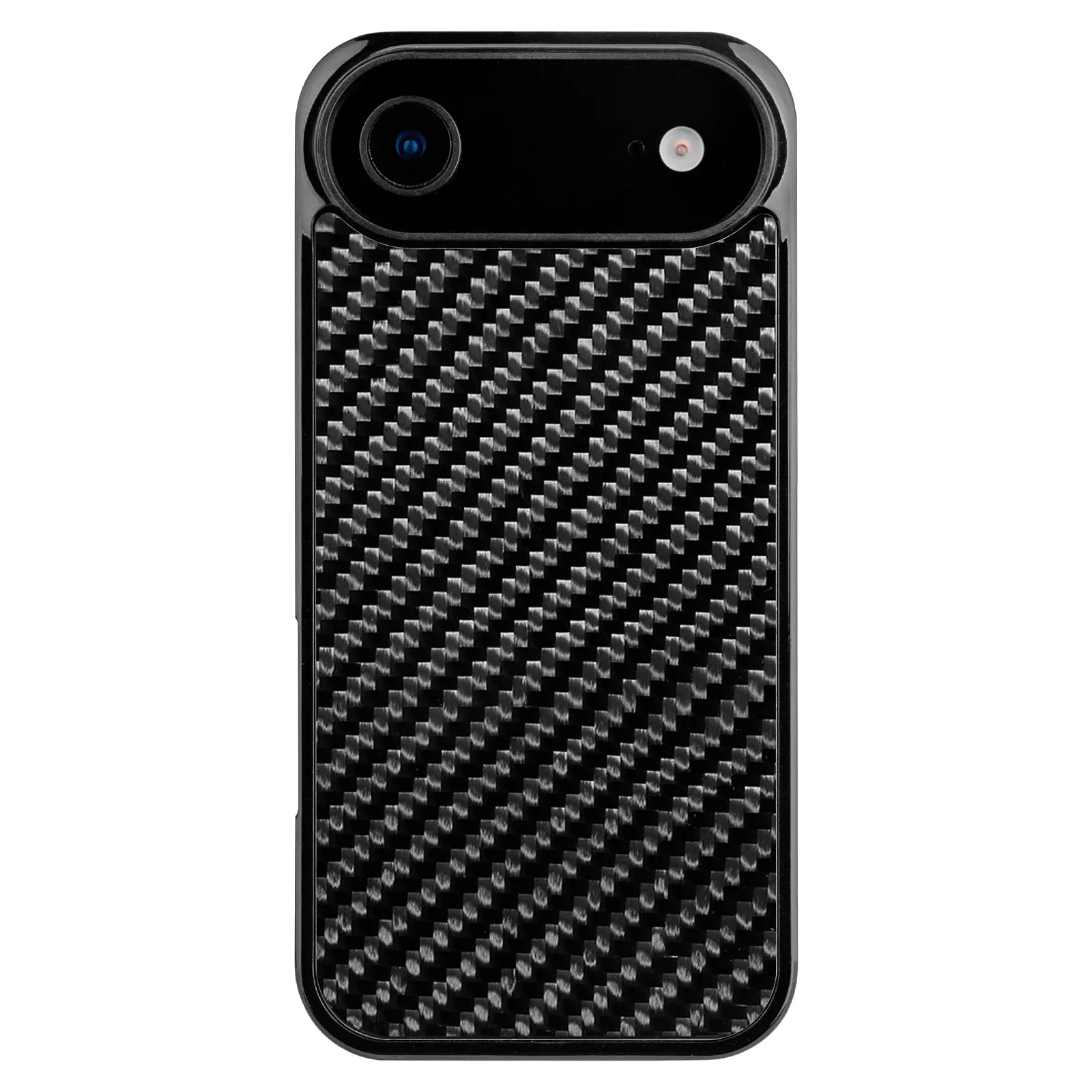 17 Series Twill Black mobile phone case for iPhone 12-17 series protective cover