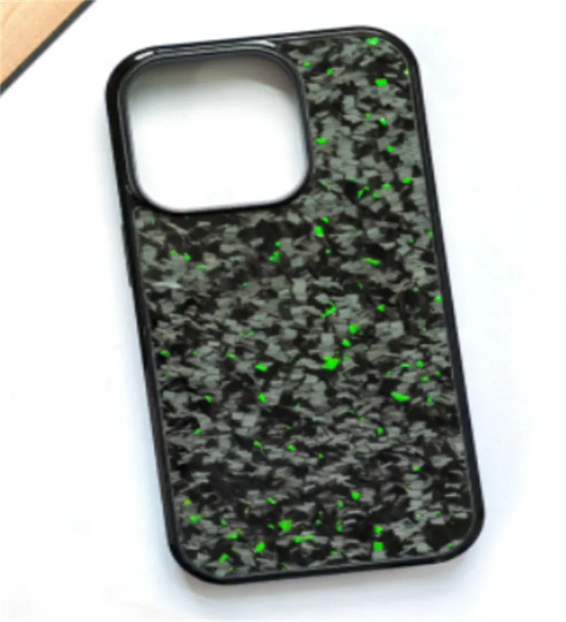 Plastic phone case protective cover for iPhone in Forged Blue finish showing back view