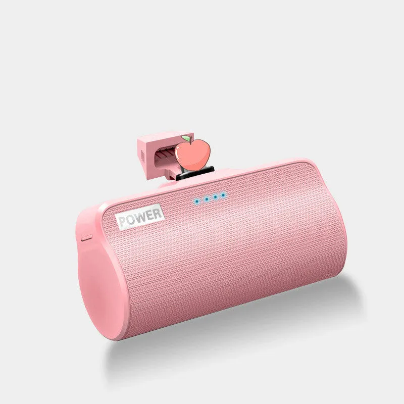 Universal power bank mobile phone case in black, green, pink or white with 3000mAh battery