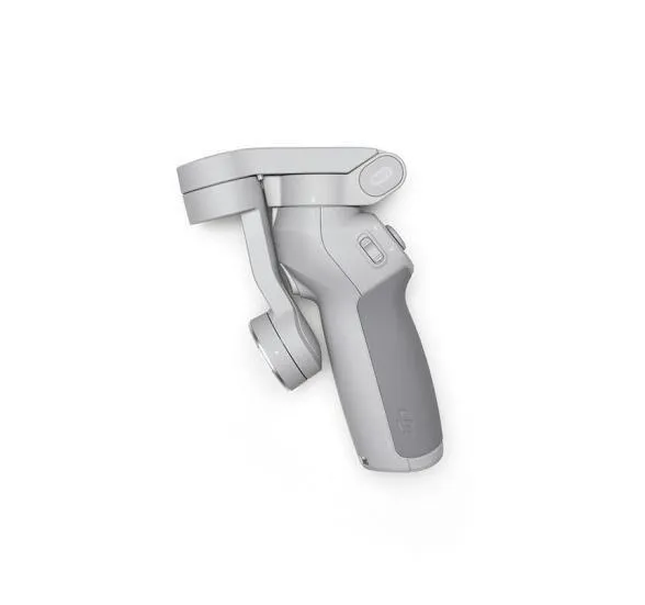 Magnetic smartphone PTZ gimbal stabiliser with battery compartment visible