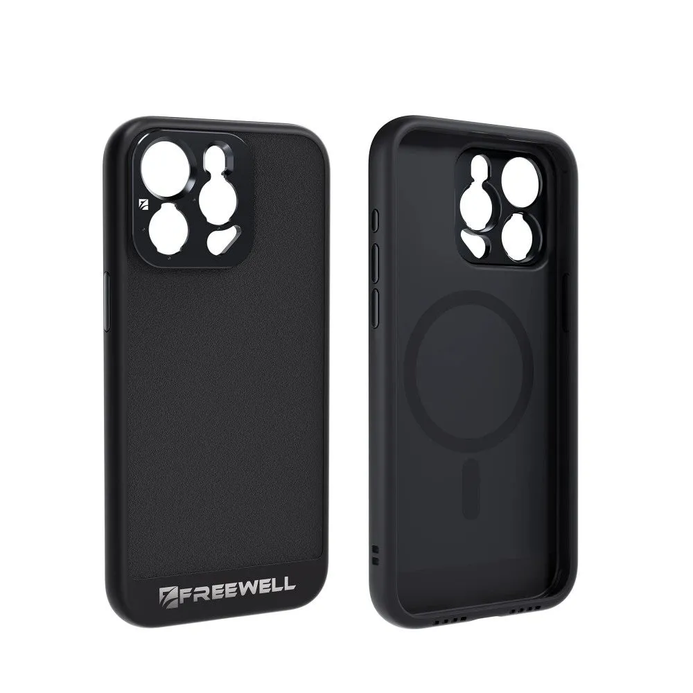 Black compatible phone case for iPhone 13, 14, and 15 Pro and Pro Max models
