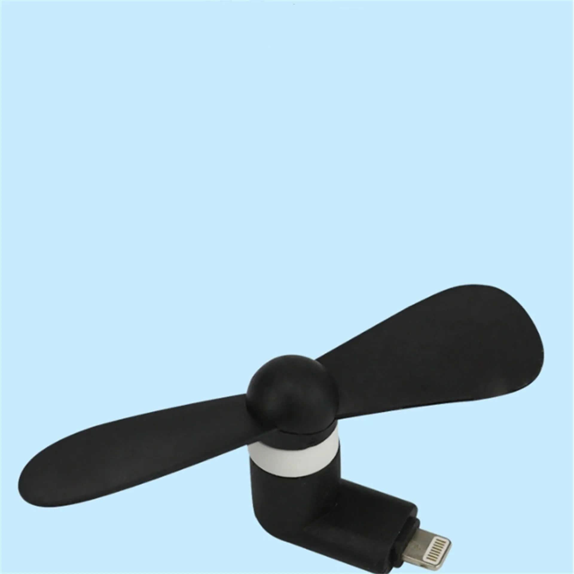 Portable phone mini fan with rotary switch in multiple colour options