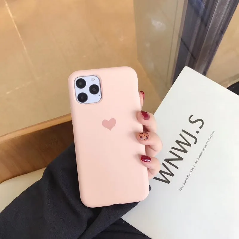 Solid colour silicone phone case shown in dark green on iPhone