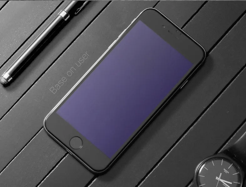 0.23mm tempered glass screen protector for iPhone with 3D curved edges