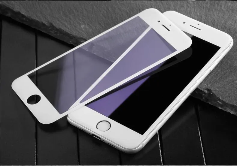 0.23mm tempered glass screen protector for iPhone with 3D curved edges