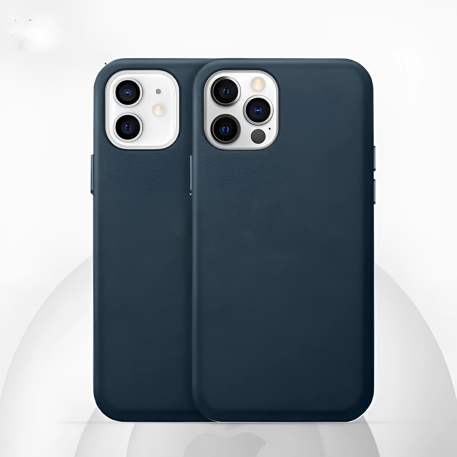 Real cowhide leather iPhone case with magnetic animation feature in multiple colours.