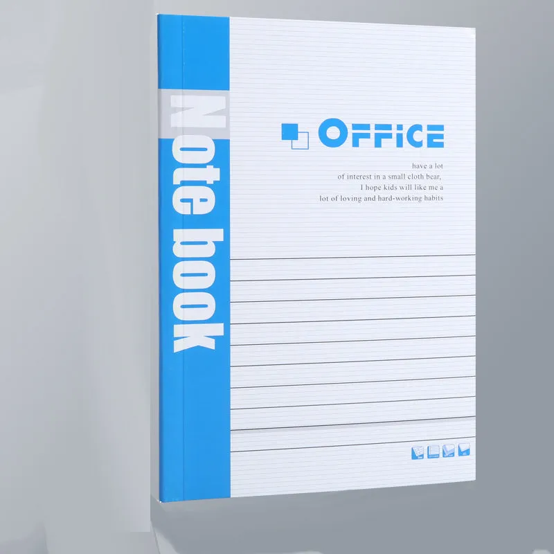 Wholesale soft cover business notebooks in Japanese Korean style with striped pattern, bulk pack options