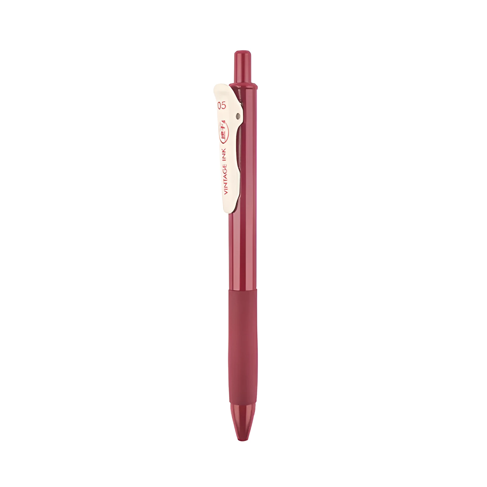 Set of 60 retro colour gel pens with 0.5mm tips displayed in assorted colours including bamboo charcoal grey and burgundy red.