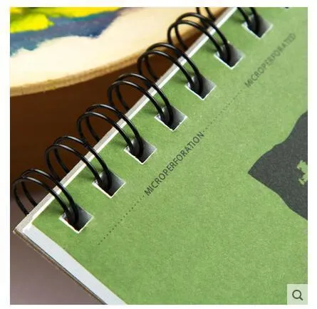 Green water-soluble pencil sketchbook in spiral-bound A3 and A4 sizes.