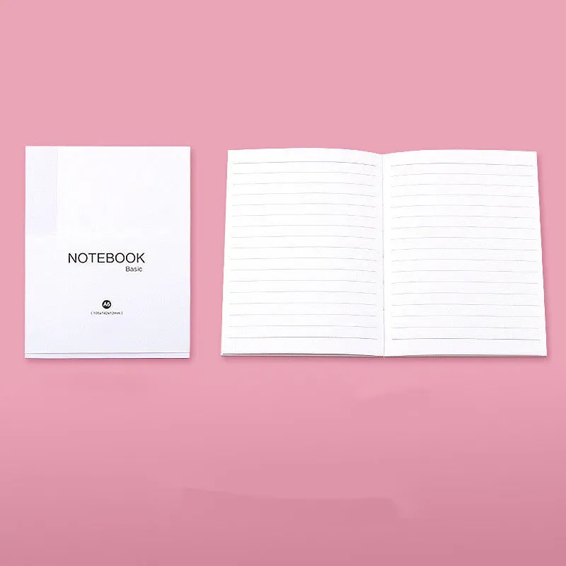 Basic manual refill diary with 80 sheets of 100g Dowling paper in blank, checkered, or line styles