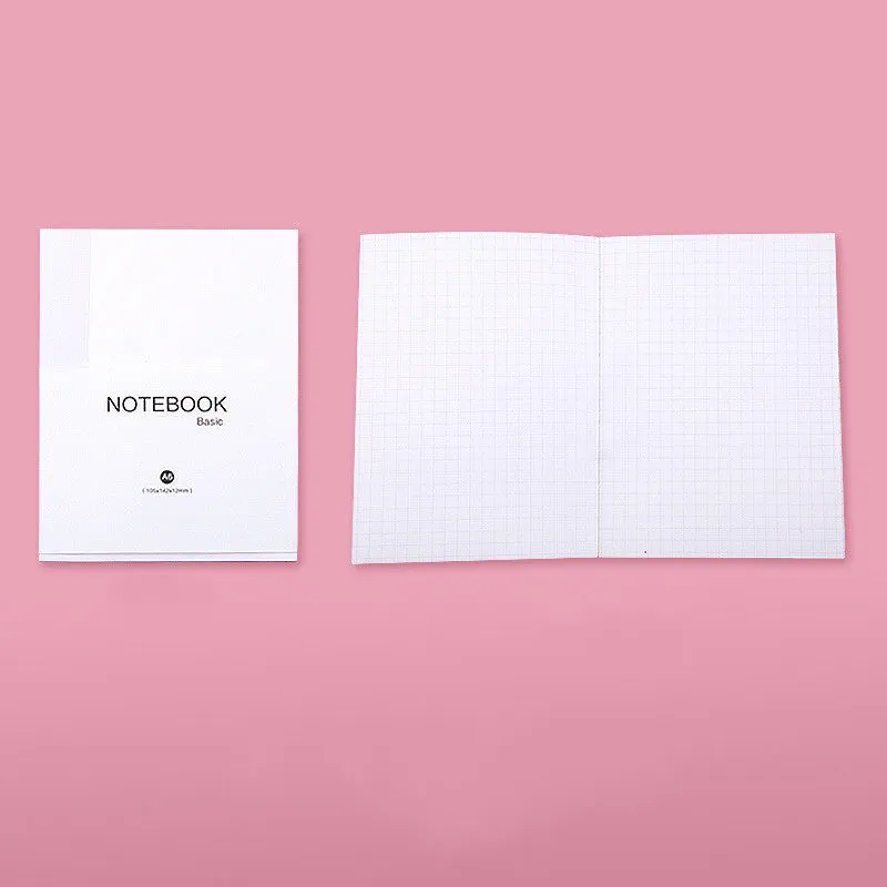 Basic manual refill diary with 80 sheets of 100g Dowling paper in blank, checkered, or line styles