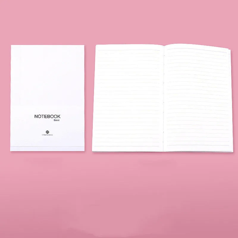 Basic manual refill diary with 80 sheets of 100g Dowling paper in blank, checkered, or line styles